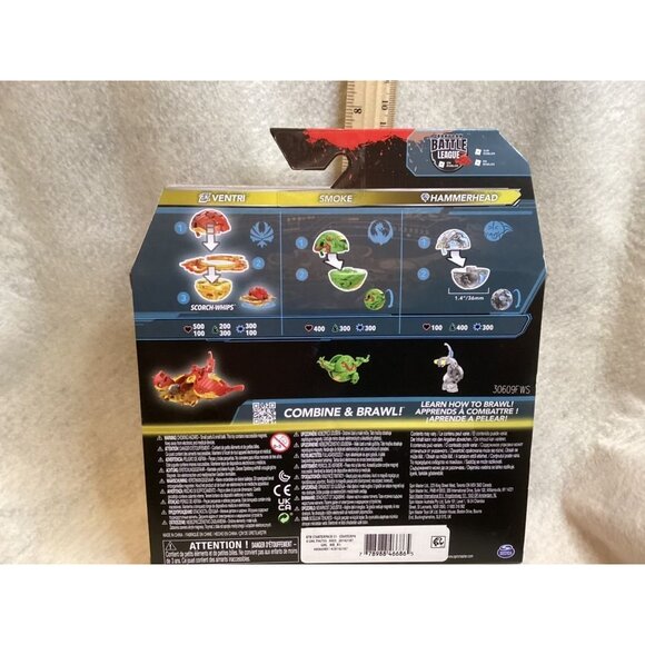 Bakugan Starter Pack Ventri Smoke Hammerhead Set - Picture 2 of 3